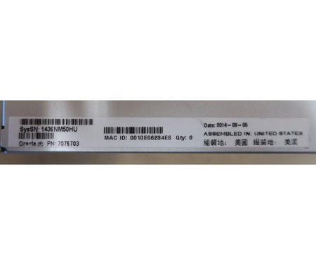 X4-2L E5-2630v2 6GHz 96GB