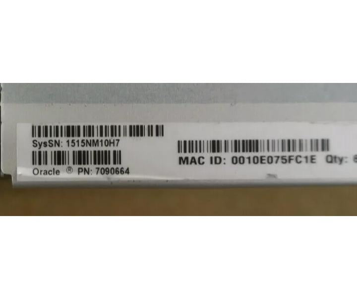 X5-2 E5-2699v3 7090664 3GHz 768GB 600GB