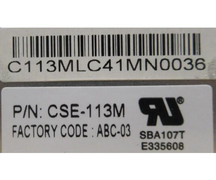 CSE-113M E5-2630v2 6GHz 16GB 25TB