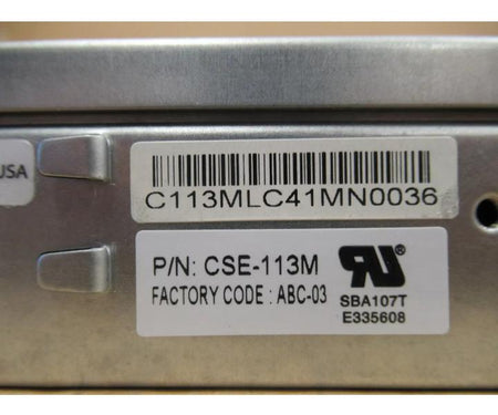 CSE-113M E5-2630v2 6GHz 16GB 25TB