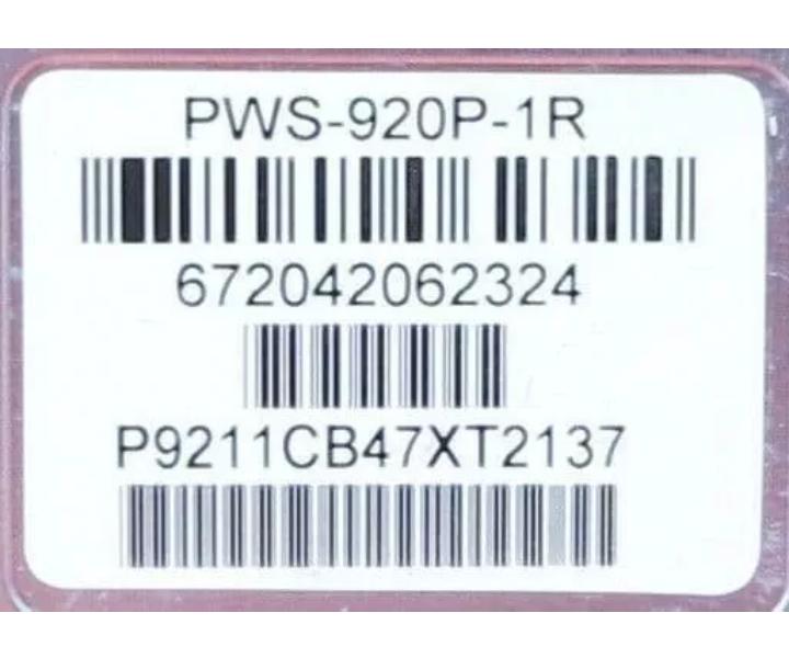 PWS-920P-1R 920W 80Plus