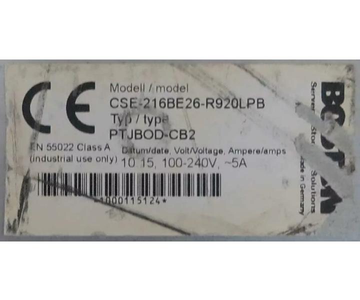 CSE-216BE26-R920LPB