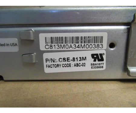 CSE-813M Quad-Core 4-Bay E5506 13GHz