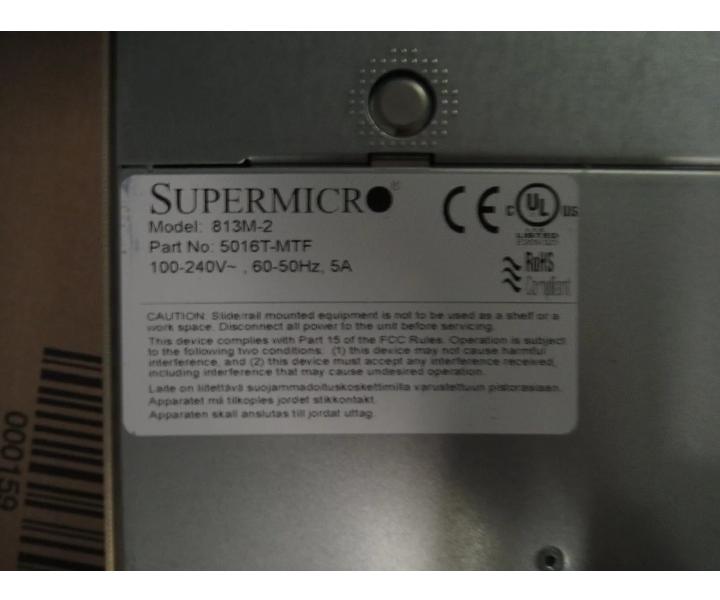 CSE-813M Six-Core 4-Bay W3690 46GHz 12GB