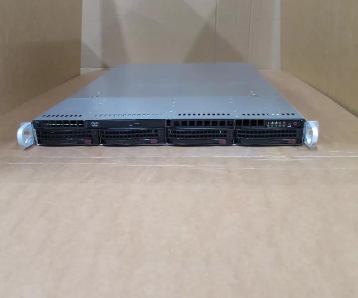 CSE-815 X9DRi-LN4F Quad-Core E5-2609 96GB