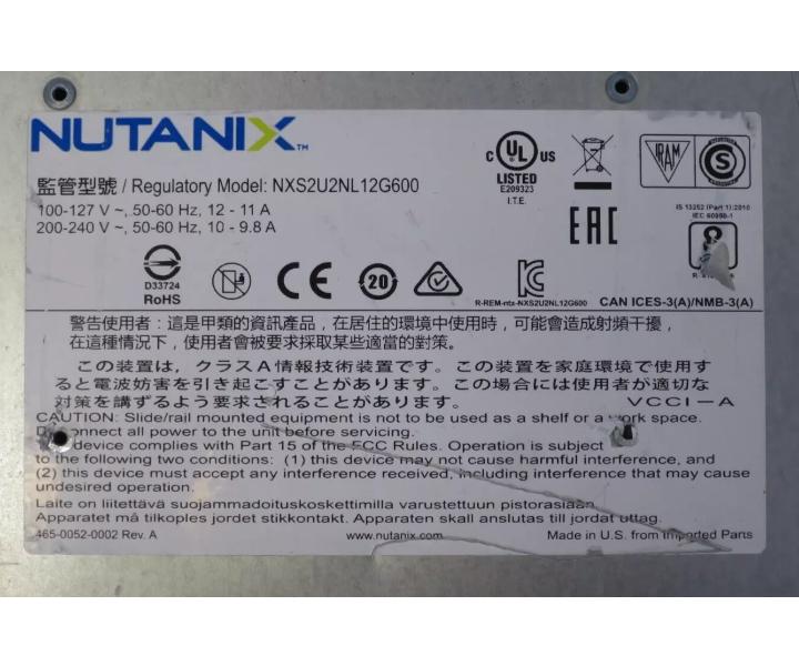 CSE-827B X11DPT-B 12-Bay 2-Node
