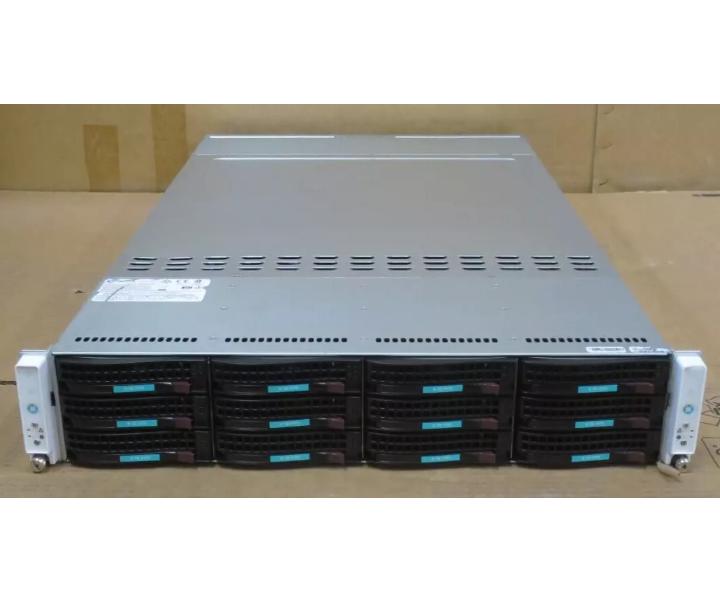 CSE-827 E5-2630v3 X10DRT-H 128GB 12x3