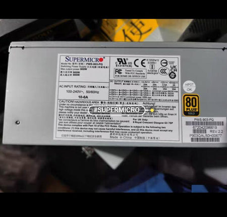 Supermicro PWS-903-PQ900W 80PLUS 24 8 8 4 2 8pin 1