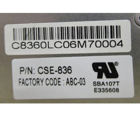 CSE-836 X9DR3-LN4F E5-2609 16x3