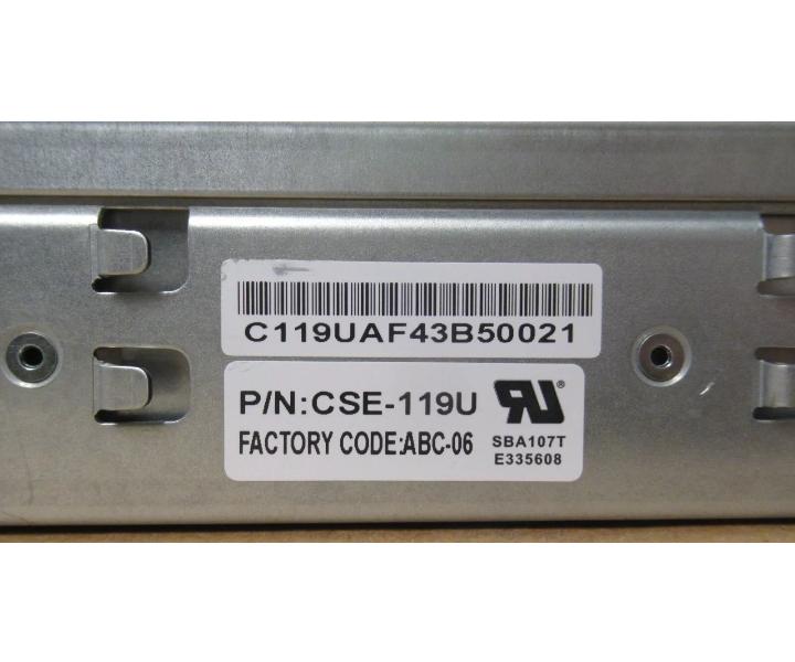 CSE-119U E5-2620v4 10GHz 64GB