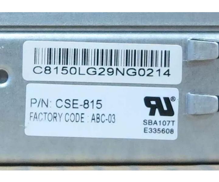 CSE-815 X10SRW-F E5-2600v4 4-Bay 500W