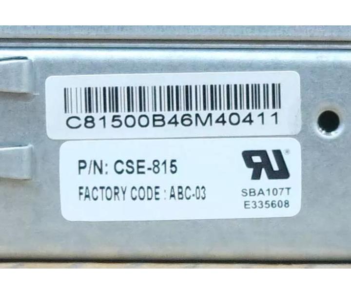CSE-815 X9SRW-F E5-2600v2 4-Bay