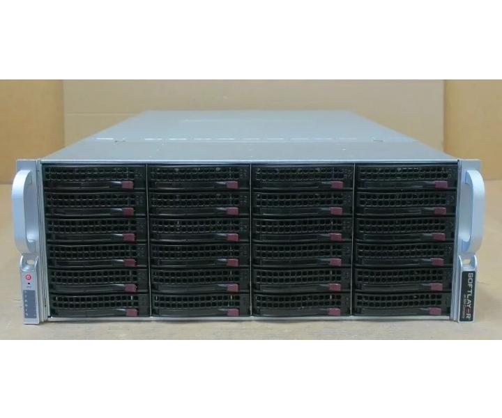 CSE-848 E5-4650 X9QRI-F 24-Bay 4x8C 256GB