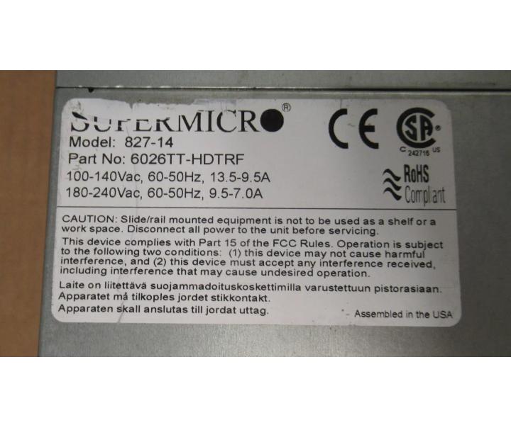 6026TT-HDTRF Quad-Core E5540 48GB