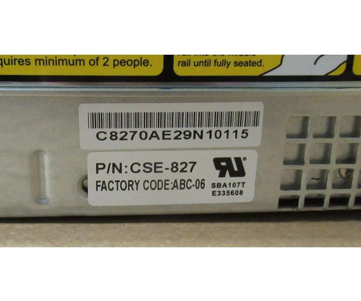 CSE-827 X10DRT-P E5-2660v3 12x3 64GB