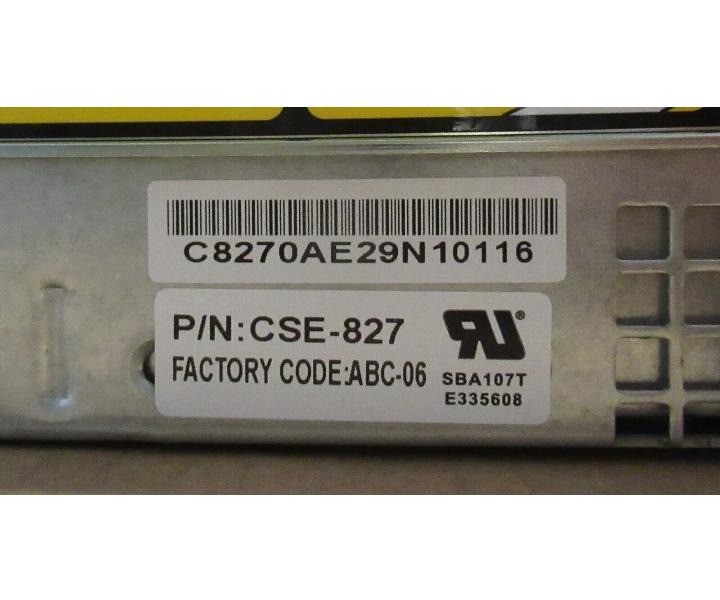 CSE-827 X10DRT-P E5-2680v3 12x3 50GHz