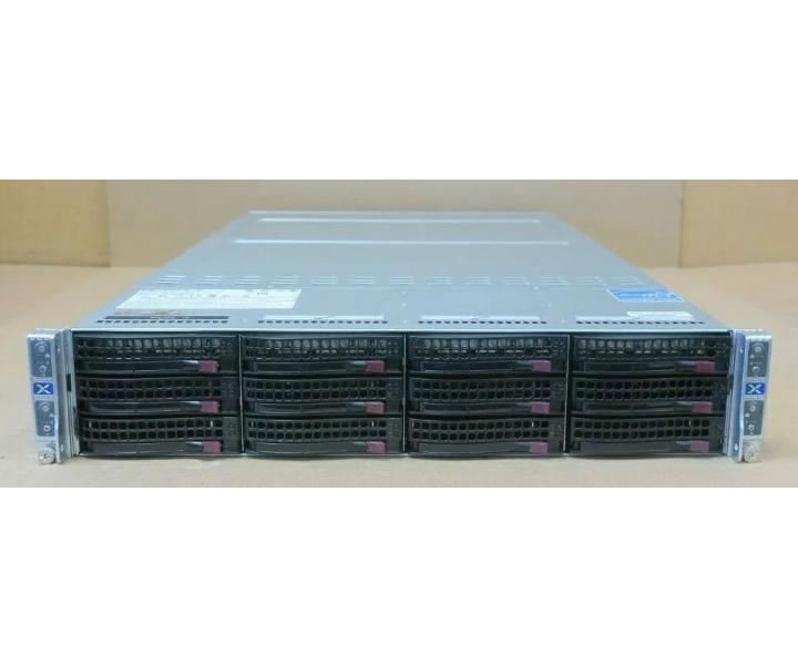 CSE-827 E5-2609v4 X10DRT-P-G5 32GB 12x3