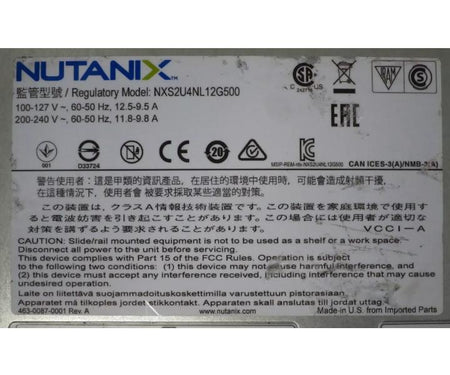 CSE-827 X10DRT-P 8-Core E5-2620V4 1GHz
