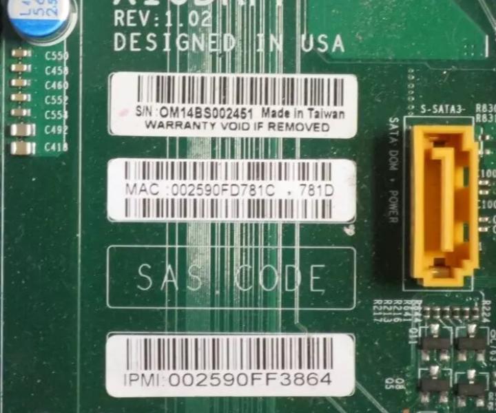 F618R3-FT CSE-418 E5-2650 X10DRFF 256GB