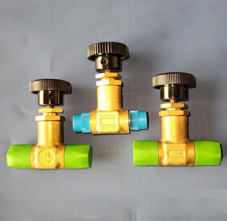 Swagelok B-2JN JN Needle Valve 12 Brass Screwed-Bonnet Needle Valve 1 8 in Swagelok Tube FittingB-2JN2 1 B-4JN2 1 B-2 4JN1 1 4 Ferrule 1 8 MNPT