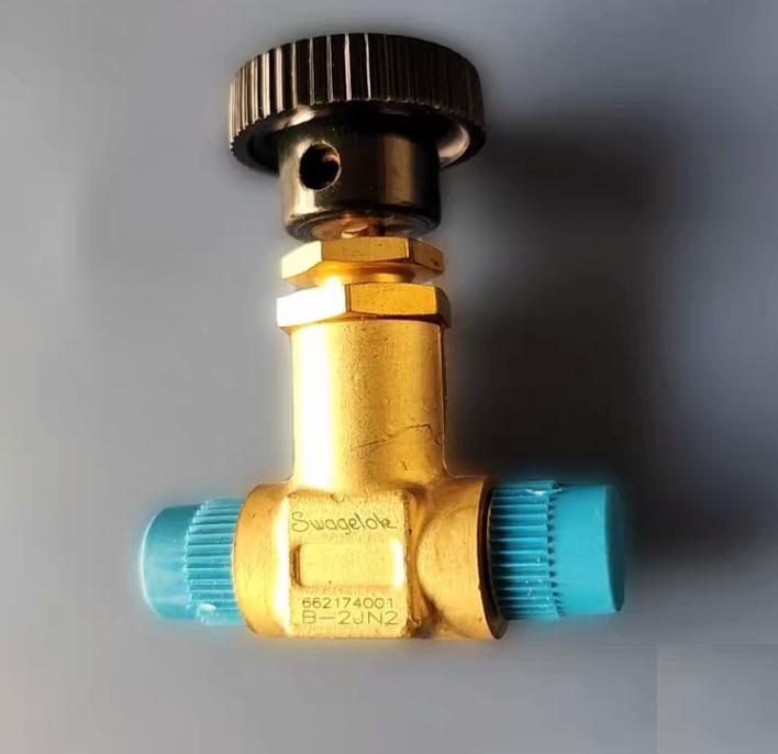 Swagelok B-2JN JN Needle Valve 12 Brass Screwed-Bonnet Needle Valve 1 8 in Swagelok Tube FittingB-2JN2 1 B-4JN2 1 B-2 4JN1 1 4 Ferrule 1 8 MNPT