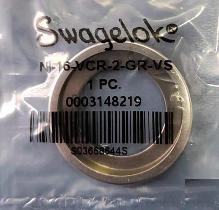 Swagelok Ni-16-VCR-2-GR-VS VCR Nickel VCR Face Seal Fitting 1 in Unplated Gasket Retainer Assembly 30 44 326 30 44 326 400 VCR 1 NI-16-VCR-2-GR-VS 182 58