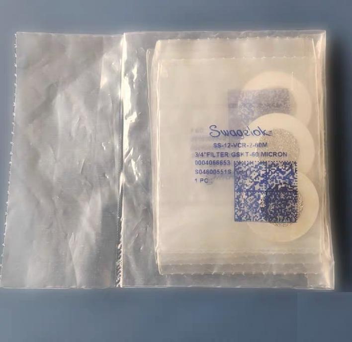 Swagelok SS-12-VCR-2-60M 8 Manufactured By SWAGELOKManufacturer Part Number SS-12-VCR-2-60MPackaging Sold IndividuallyDescription 316L Stainless Steel VCR Face Seal Fitting 3 4 in Silver Plated Snubber Gasket 60 Micron