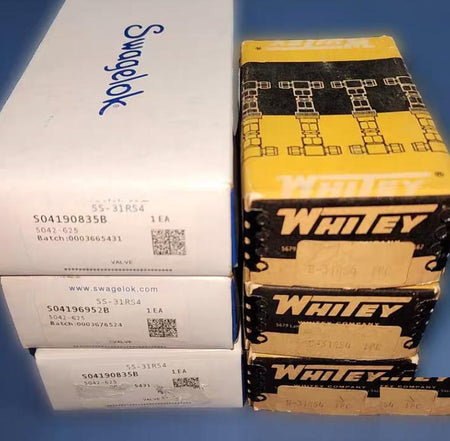 Swagelok SS-31RS4 4 Swagelok B-31RS4 3 Swagelok Whitey 5000 psig 344 bar 1 4 in SS-31RS4 2 589 70 Stainless Steel Medium Flow High Pressure 5000 psig 344 bar Metering Valve 1 4 in Swagelok Tube Fitting