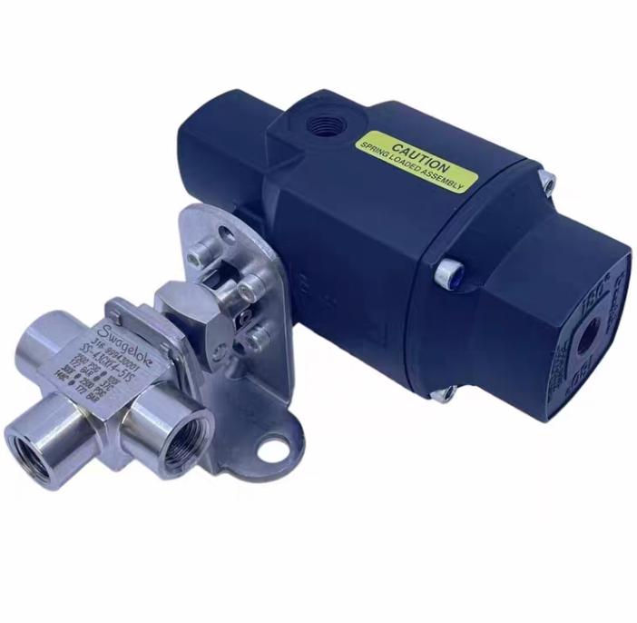 Swagelok SS-43GXF4-51S 40G 0 90 1 4 SR SS-43GXF4-51S 6 411 26 8 10 3-Way Ball Valve 316999430001 2500 Psig 172 BAR