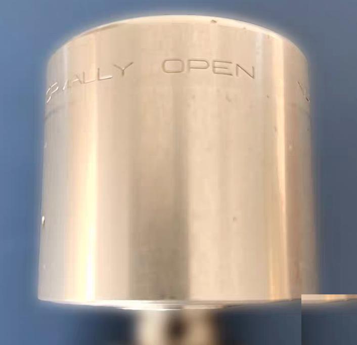 Swagelok SS-HBFR4-P-O Stainless Steel High Pressure Bellows Sealed Valve 1 4 in Female Swagelok VCR Face Seal Fitting NO ActuatorPart SS-HBFR4-P-O SS-HBV51-O 1 4 in VCR NO SS-HBV51-O 7 651 34