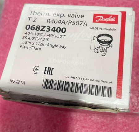T2 068Z3400R404A R507A -40 10℃ -40 50℉3 8in x 1 2in Angleway