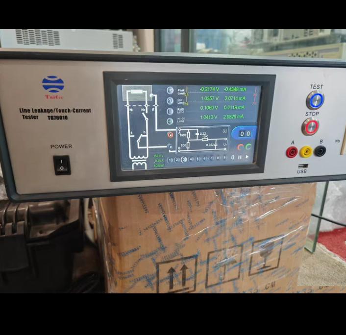 TAIGE TG76010 - IEC60990-1999 GB T12113-2003 L 1- L 6 USB 256 TFT LCD 6 3 DC 1MHz RMS DC PEAK EUT EUT