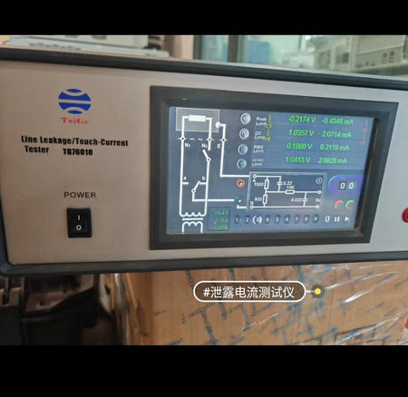 TAIGE TG76010 - IEC60990-1999 GB T12113-2003 L 1- L 6 USB 256 TFT LCD 6 3 DC 1MHz RMS DC PEAK EUT EUT