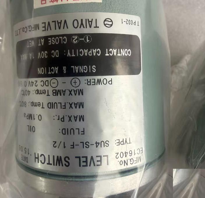 TAIYO VALVE SU4-SL-F 3 4 SU4-SL-F 1 2 0 1MPa 80℃ 40℃ DC24V DC30V 1A 2