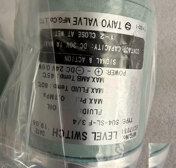 TAIYO VALVE SU4-SL-F 3 4 SU4-SL-F 1 2 0 1MPa 80℃ 40℃ DC24V DC30V 1A 2