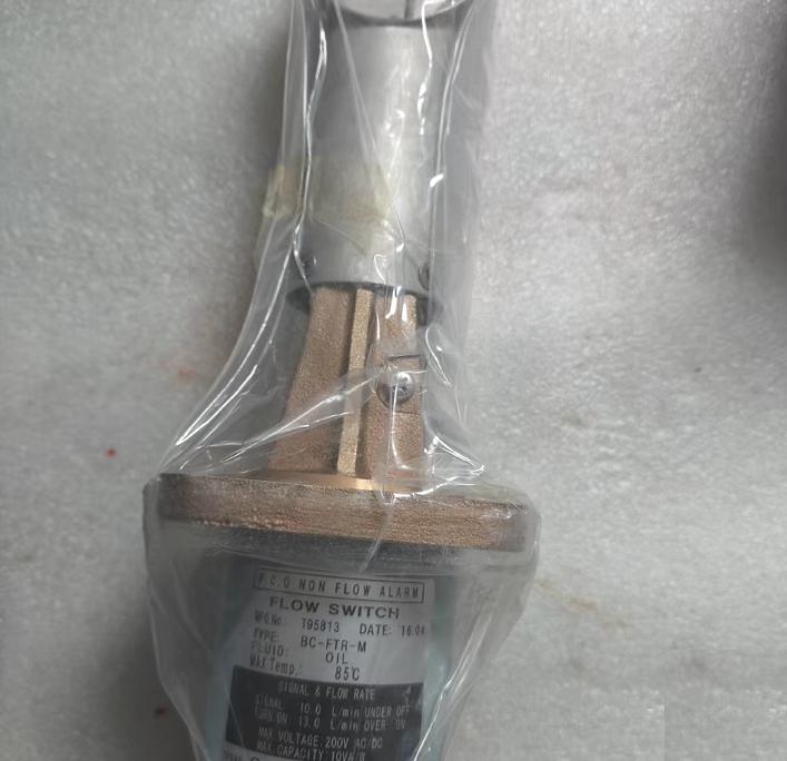 TAIYO flow switch Type BC-FTR-M Fluid oil Max temp 85 degree