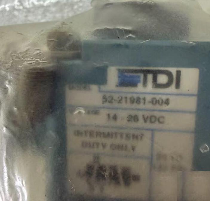 TDI 52-21981-004 14-26VDC 0-150PSI