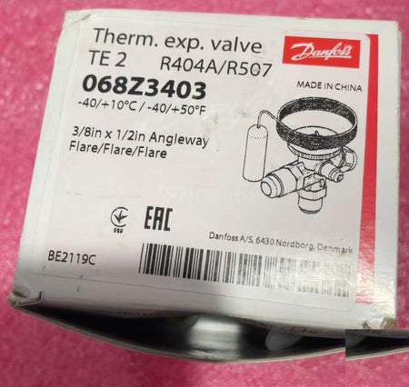TE2 068Z3403 R404A R507-40 10℃3 8in x 1 2in