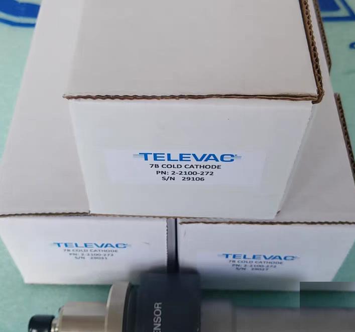 TELEVAC 7B 2-2100-272 COLD CATHODE KF25