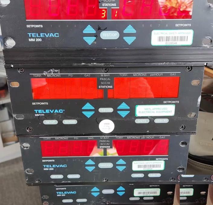TELEVAC MM200 2-7900-204SP CV4A 110V 220V 8000 1500 4 6000 14000