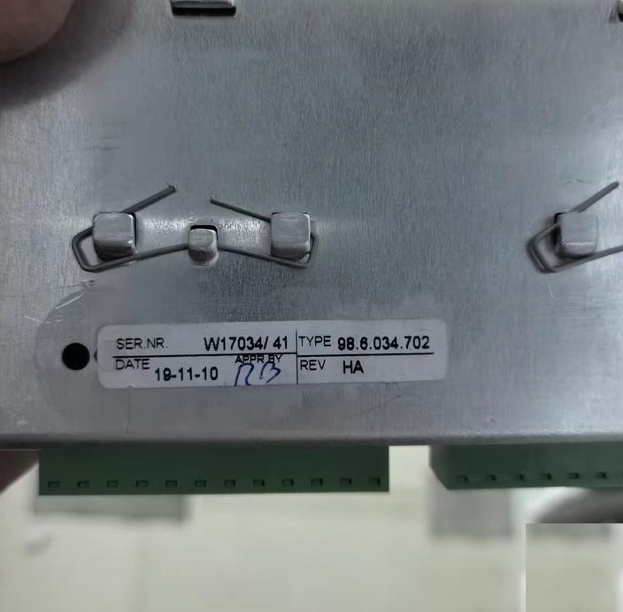 TERASAKI 98 6 034 702 W17034 41 PLC