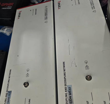 TESEQ CDN M432-3LN cDN M532 3L N AC 520V 32A DC 600V 32A 150kHz 230MHz TESEQ CDN M532 3L N PE AC 520V 32A DC 600V 32A 150kHz 230MHz
