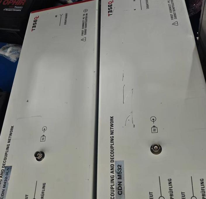 TESEQ CDN M432-3LN cDN M532 3L N AC 520V 32A DC 600V 32A 150kHz 230MHz TESEQ CDN M532 3L N PE AC 520V 32A DC 600V 32A 150kHz 230MHz