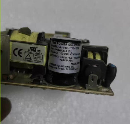 THE POWER SOLUTION      AJ-040U-T124-006        100-240V   5V 0 75A 10 3V 0 36A 24V 0 36A   40W