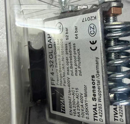 TIVAL Sensors FF4-32GL DAH 2-32bar 230V-400V