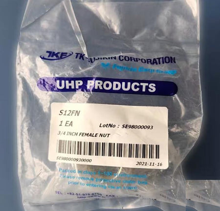TKF S12FN S12MN VCR 10 Swagelok316 VCR 3 4 in SS-12-VCR-1 475 10 316 VCR 3 4 in SS-12-VCR-4 279 25