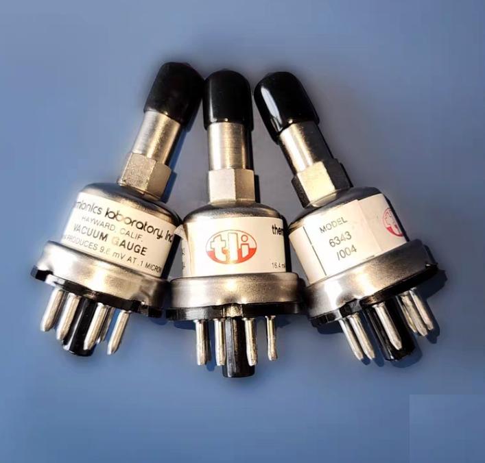 TLI 6343 004M TC GAUGE Thermionics Laboratory Inc Thermocouple Vacuum Gauge Tube TC-004