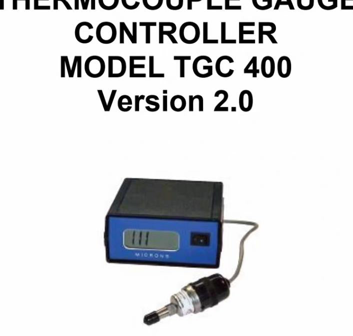 TLI 6343 004M TC GAUGE Thermionics Laboratory Inc Thermocouple Vacuum Gauge Tube TC-004