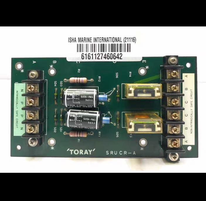 TORAY SRUCR-A Intrinsically Safe Relay Control Device Module PCB