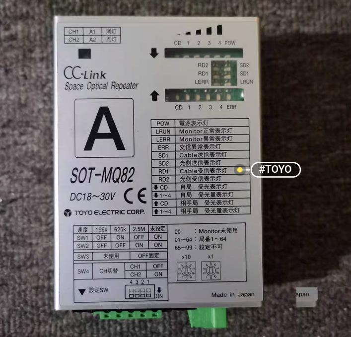 TOYO CC-Link SOT-MQ82A DC18-30V CC-Link 2